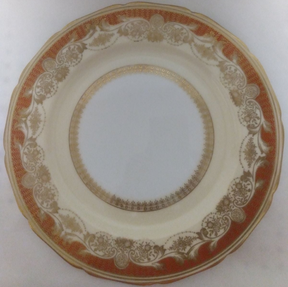 10 1/2" Noritake Hand Painted Plate